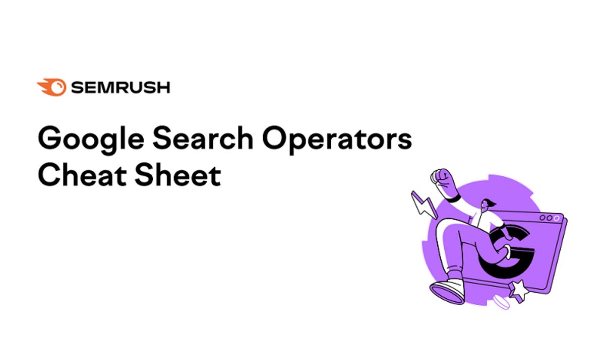 Google Search operators cheat sheet