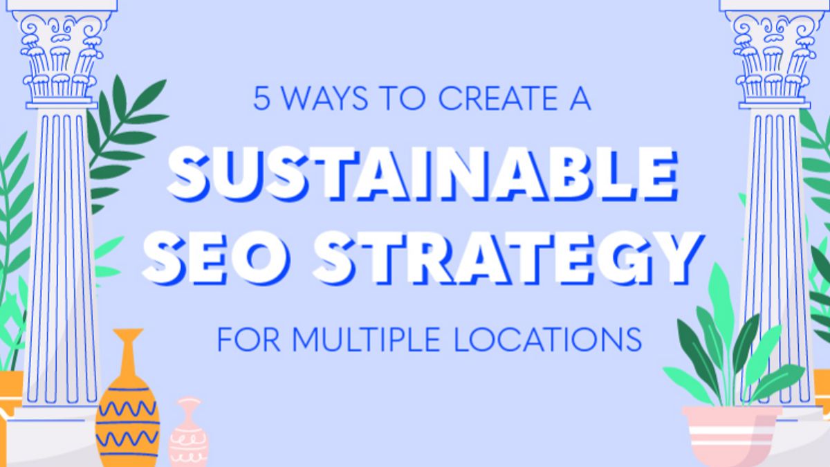 Multi-Location SEO Strategy infographic